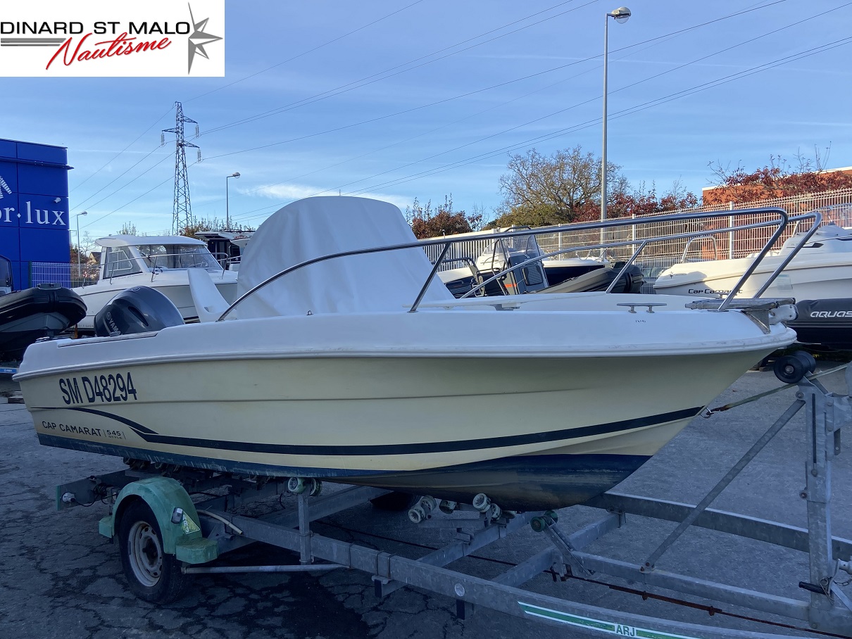 JEANNEAU CAP CAMARAT 545 CC (2007) + MOTEUR YAMAHA DF 100CV, COMMANDE MECANIQUE, 202 HS
