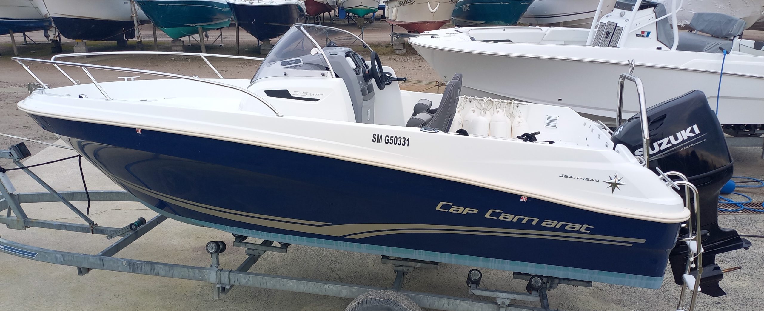 CAP CAMARAT 5,5 WA SERIE 2 (2022) / SUZUKI 115 CV (25H) / 1ERE MAIN
