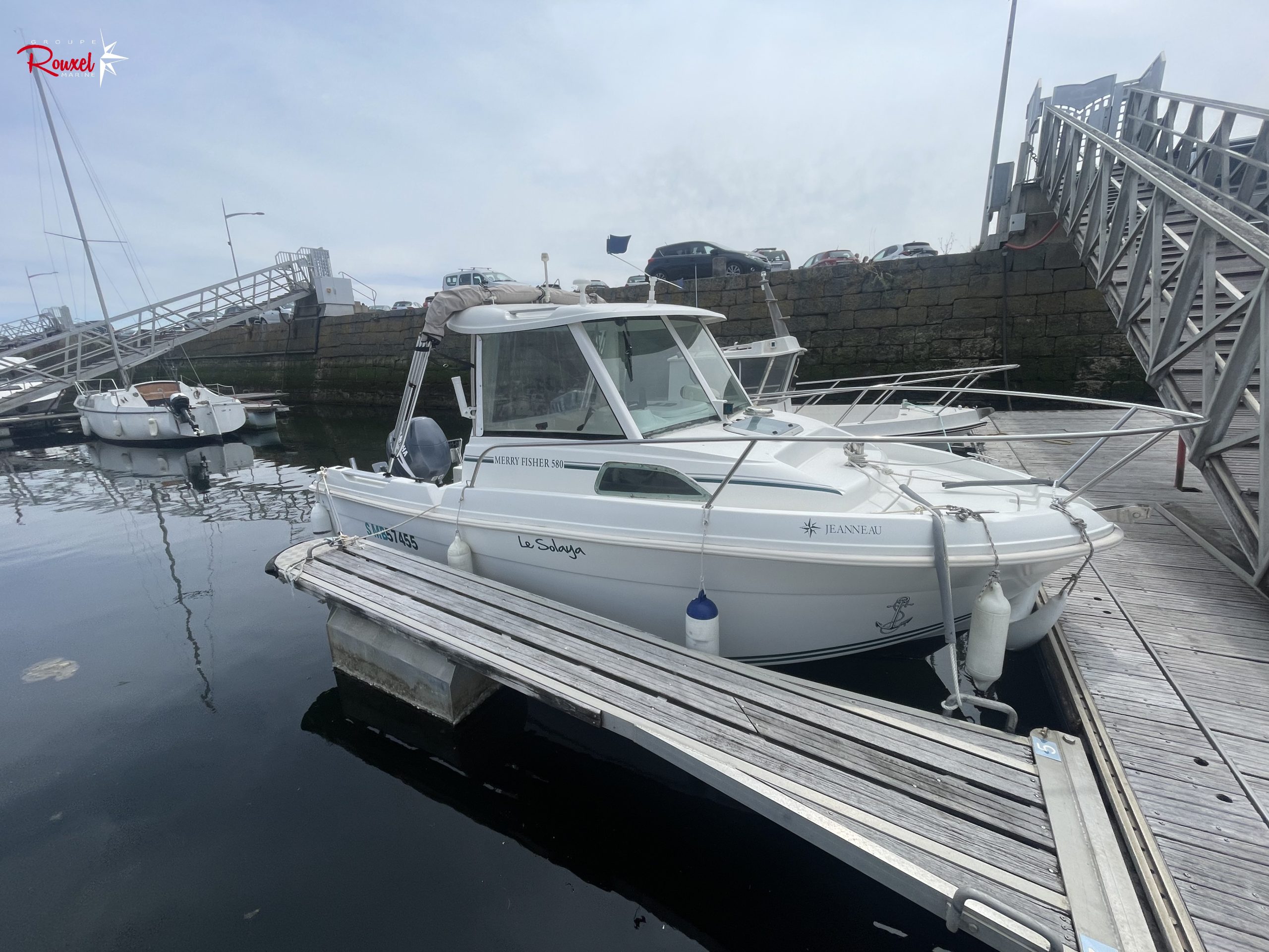 JEANNEAU MERRY FISHER 580 (2001) + YAMAHA F80 (1052h)